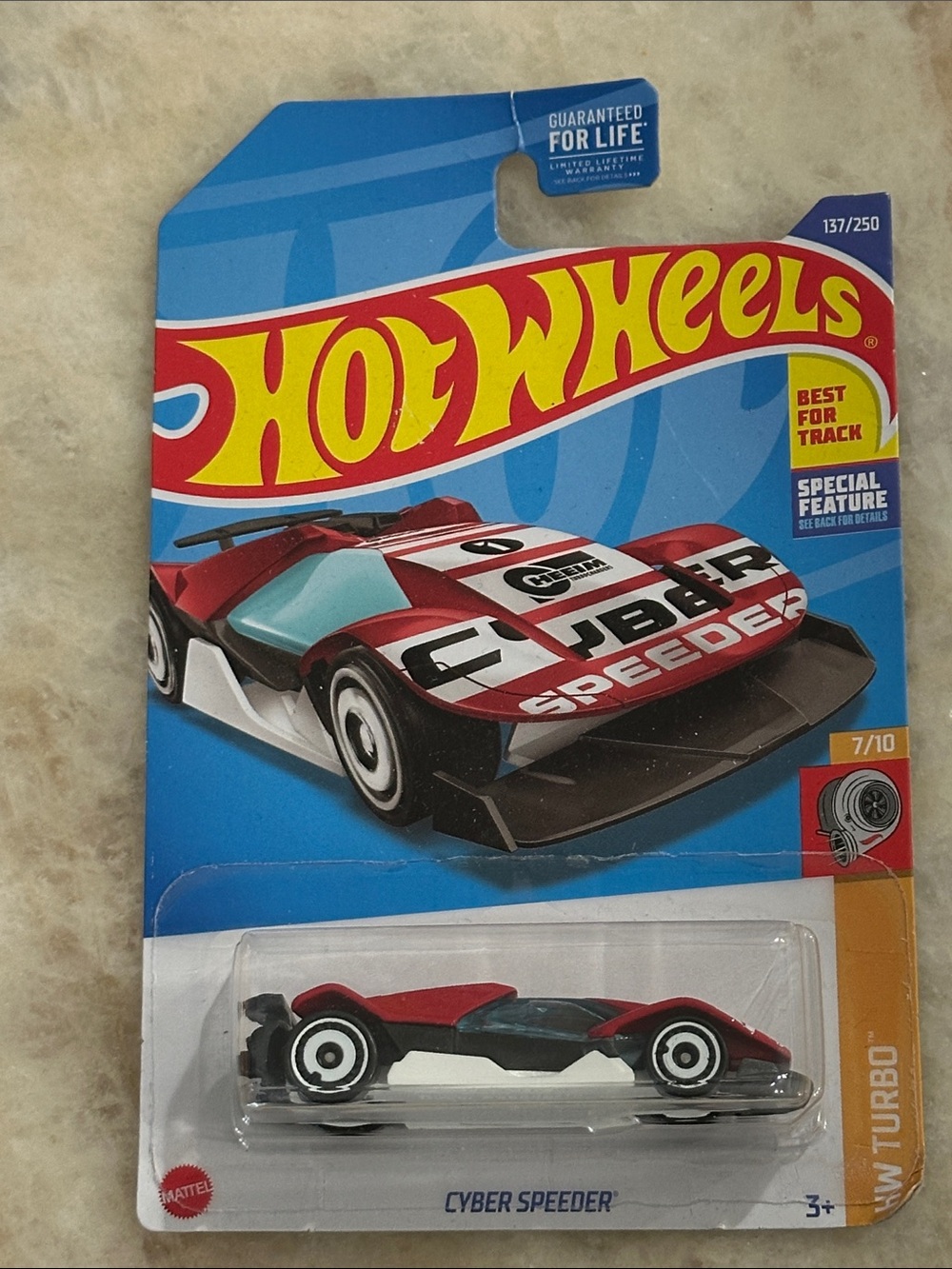 Cyber Speeder Toy Car - Red and Black